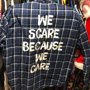 Cakeworthy monsters Inc. Flannel